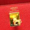 Secondhand Hermès Kelly 25 Red Leather Bag