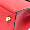 Secondhand Hermès Kelly 25 Red Leather Bag