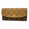 Secondhand Louis Vuitton Emilie Brown Canvas Accessories