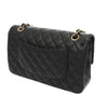 Secondhand Chanel Timeless Black Leather Bag