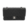 Secondhand Chanel Timeless Black Leather Bag