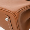 Secondhand Hermès Birkin 25 Gold Leather Bag