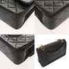 Secondhand Chanel Timeless Black Leather Bag