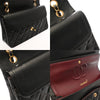 Secondhand Chanel Timeless Black Leather Bag