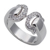 Secondhand Cartier 2C C2 Silver White Gold Jewelry