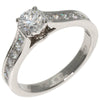 Secondhand Cartier Solitaire Silver Platinum Jewelry