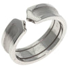 Secondhand Cartier C2 Silver White Gold Jewelry