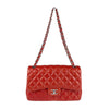 Secondhand Chanel Timeless Red Leather Bag