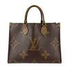 Secondhand Louis Vuitton Onthego Brown Canvas Bag