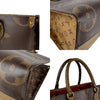 Secondhand Louis Vuitton Onthego Brown Canvas Bag