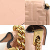 Secondhand Fendi Baguette Pink Leather Bag