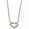 Secondhand Cartier C heart Gold Yellow Jewelry