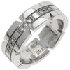 Secondhand Cartier Tank Francaise Silver White Gold Jewelry