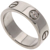 Secondhand Cartier Love Silver White Gold Jewelry
