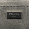 Secondhand Prada Canapa Black Canvas Bag
