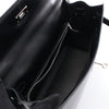 Secondhand Hermès Kelly 32 Black Pony-Style Calfskin Bag