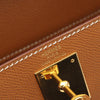 Secondhand Hermès Kelly 28 Brown Leather Bag