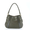 Secondhand Burberry Nova Check Gray Leather Bag