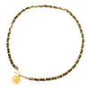 Secondhand Chanel Coco Mark Black Gold Plated Accessories