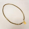 Secondhand Chanel Coco Mark Black Gold Plated Accessories