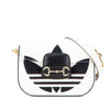 Secondhand Gucci Horsebit White Leather Bag