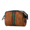 Secondhand Gucci Ophidia Brown Suede Bag