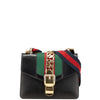 Secondhand Gucci Sylvie Black Leather Bag
