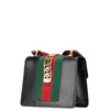 Secondhand Gucci Sylvie Black Leather Bag