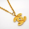 Secondhand Chanel Coco Mark Gold Plated Jewelry