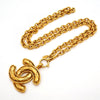 Secondhand Chanel Coco Mark Gold Plated Jewelry
