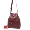 Secondhand Cartier Must line Burgundy Leather Bag