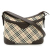 Secondhand Burberry Nova Check Beige Canvas Bag