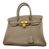 Secondhand Hermès Birkin 30 Grey Leather Bag