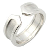 Secondhand Cartier 2C C2 Silver White Gold Jewelry
