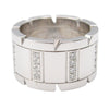 Secondhand Cartier Tank Française Silver White Gold Jewelry