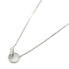 Secondhand Cartier Love Circle Silver White Gold Jewelry