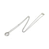 Secondhand Cartier Love Circle Silver White Gold Jewelry