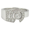 Secondhand Chanel Numero 5 Silver White Gold Jewelry
