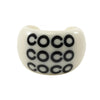 Secondhand Chanel Coco Mark White Plastic Jewelry