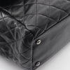 Secondhand Chanel Coco Mark Black Leather Bag