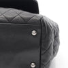 Secondhand Chanel Coco Mark Black Leather Bag