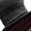 Secondhand Chanel Coco Mark Black Leather Bag