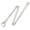 Secondhand Cartier Love Circle Silver White Gold Jewelry