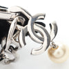 Secondhand Chanel Coco Mark Silver Metal Accessories
