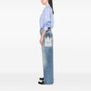 Balenciaga Mini Calfskin Logo Shopping Phone Holder Secondhand