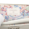 Secondhand Chanel CC Quilted Caviar Zip Around Coin and Card Holder