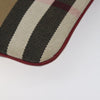Secondhand Burberry Nova Check Beige Canvas Bag
