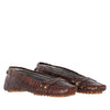 Gianfranco Ferré Brown Crocodile Leather Loafers - 2000s Second hand