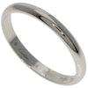 Secondhand Cartier Classic Wedding Silver Platinum Jewelry