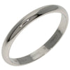 Secondhand Cartier Classic Wedding Silver Platinum Jewelry